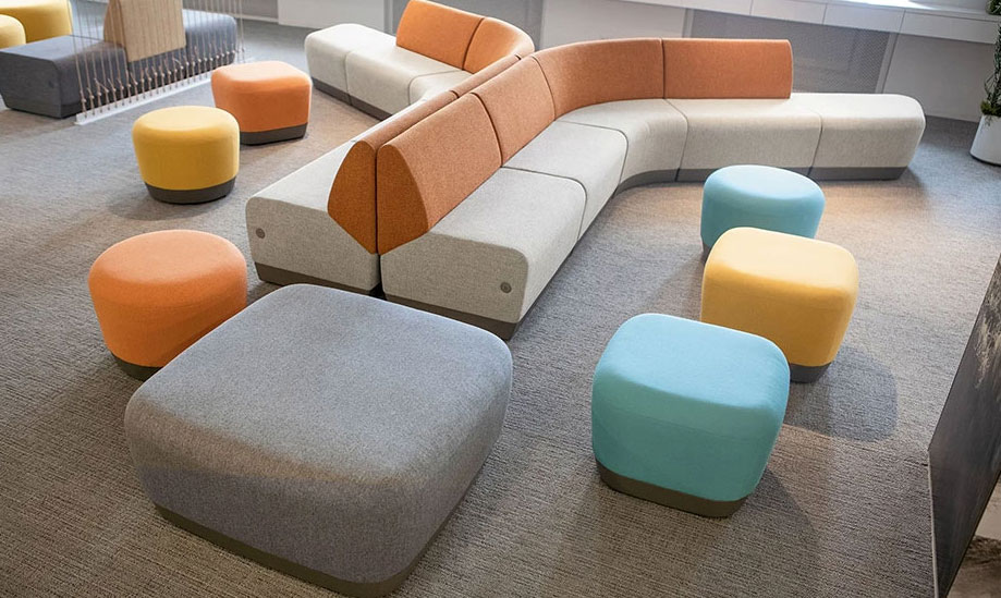 #REC-63 Colorful Front Area Seating