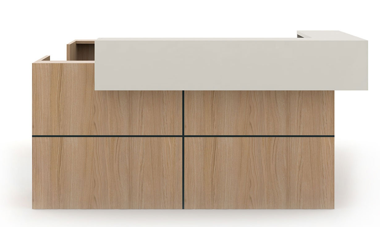 #REC-22 Reception Desk with Reveal