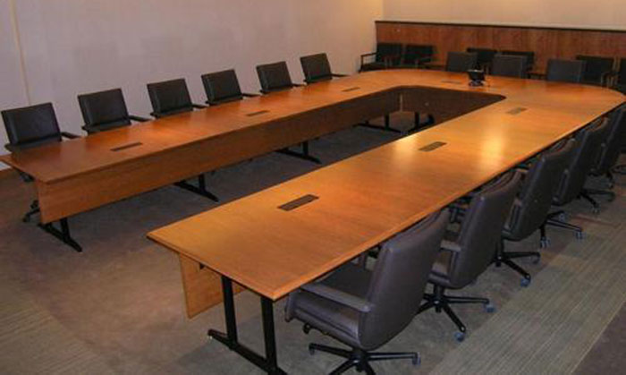 #CON-102 Wood Boardroom Table