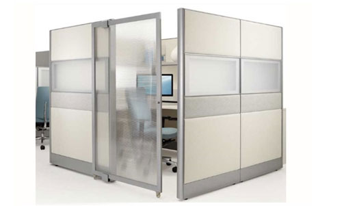 CUB-51 Cubicles with Sliding Doors