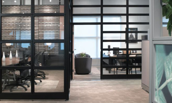CUB-12 Stackable Private Office Glass Panels
