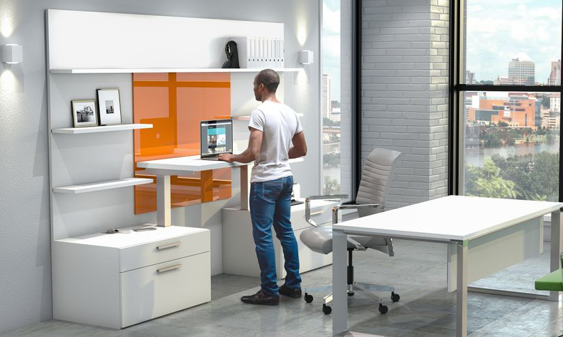 #HOM-22 Modern Standing Desk Idea
