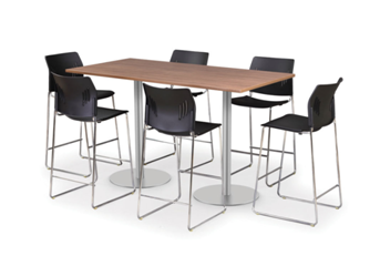 Standing Height Meeting  Gathering Table<br>30