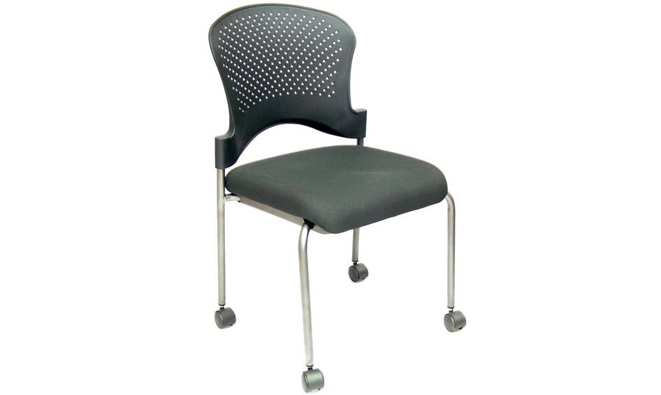 Arc Stackable Guest Chair with Casters
