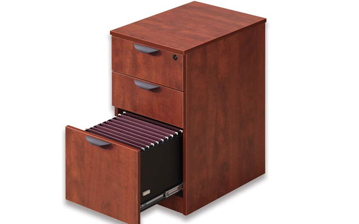 Rival Classic  Mobile Box-File Pedestal (shown box-box-file $418)