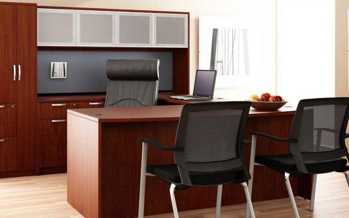 Rival Classice Executive Desk Grouping