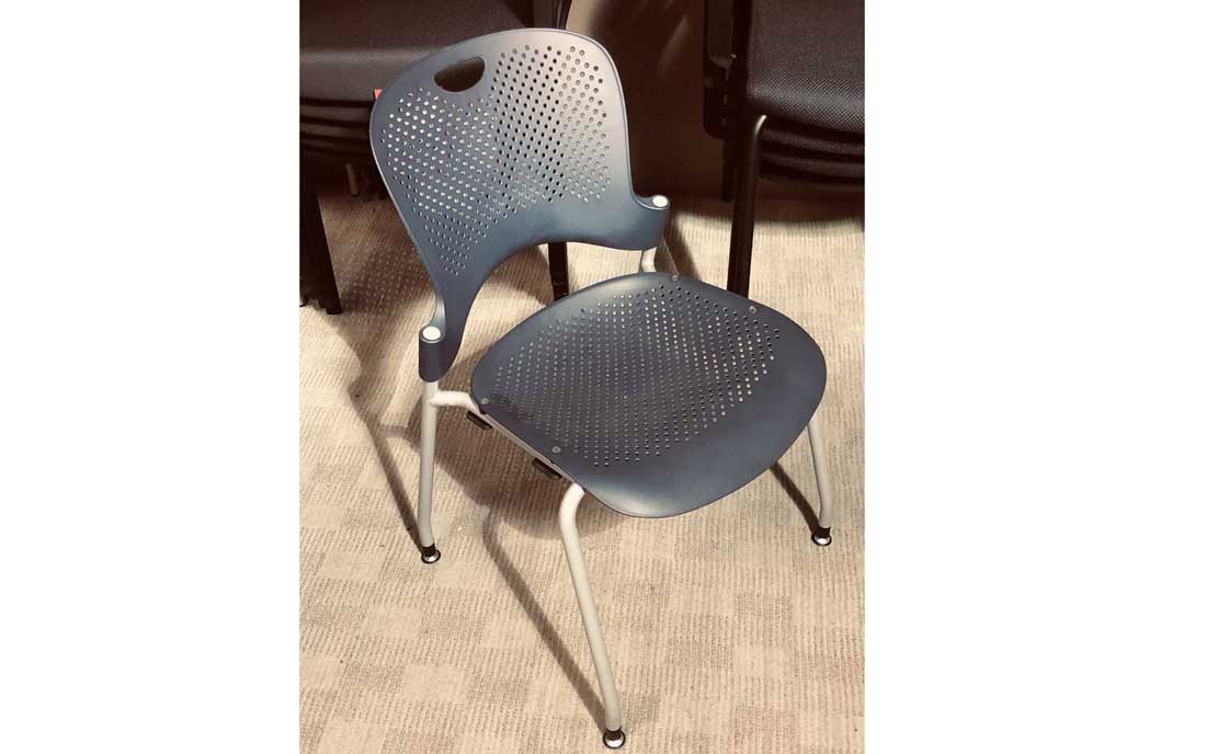 Caf?-Stack Chair -Black