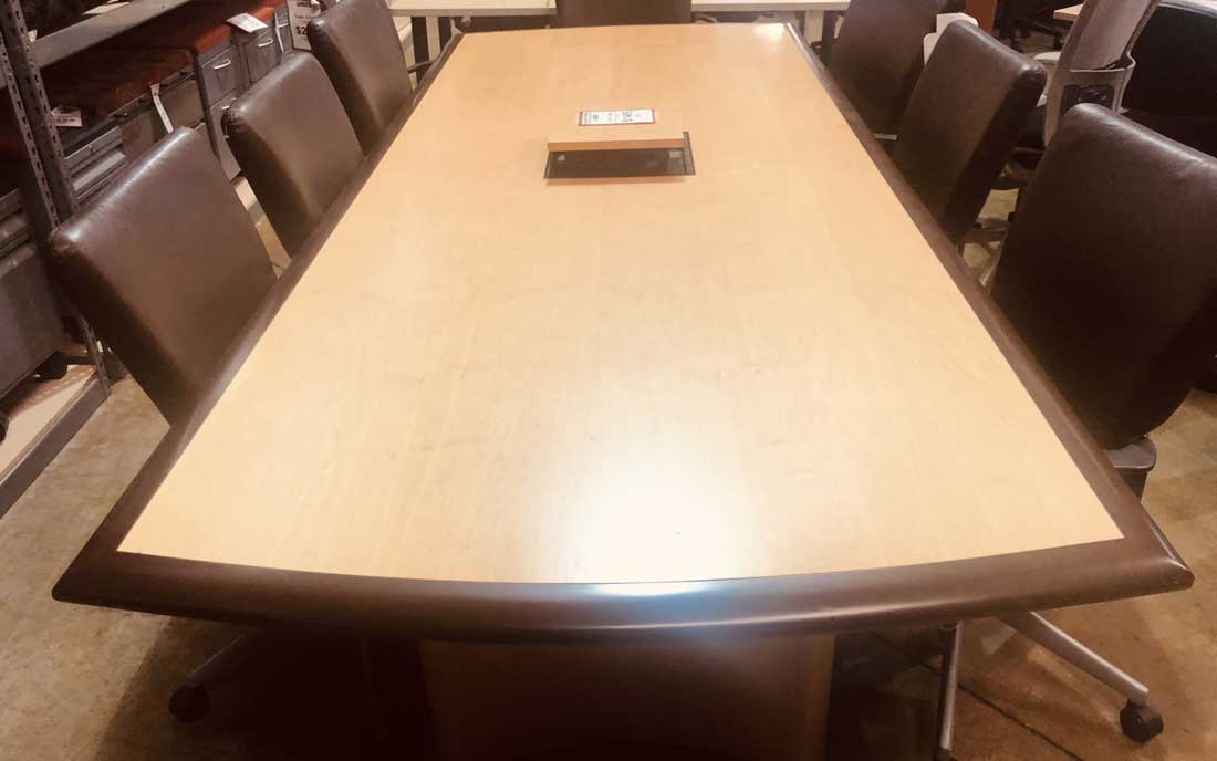 Wood Conference Table 48