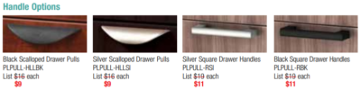 Drawer handle options prices sale