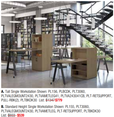 Modern office furniture workstations sale