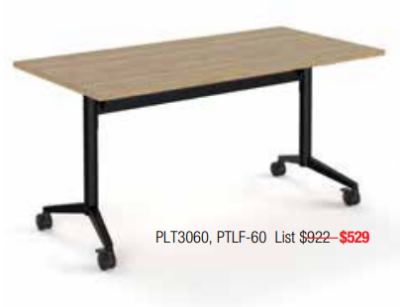 Rolling office desk discounted price