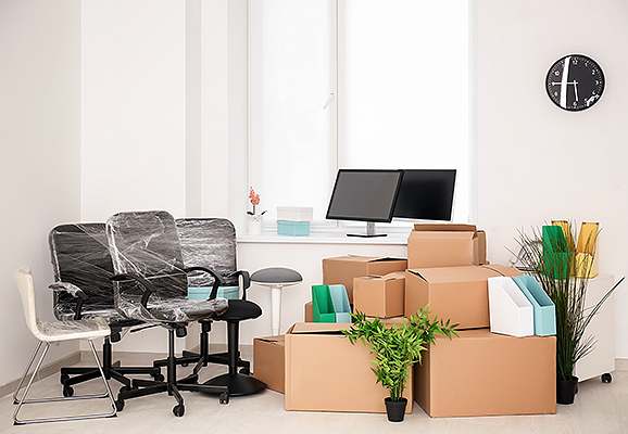 Office moving packing company service