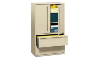 Office storage cabinet with drawers