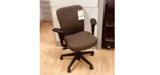 Brown office task chair sale