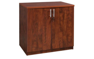 Wooden office storage cabinet
